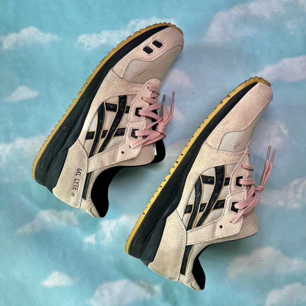 ASICS GEL-LYTE III - VANILLA (LIGHT ROSE) / BLACK - 10.5 MENS
